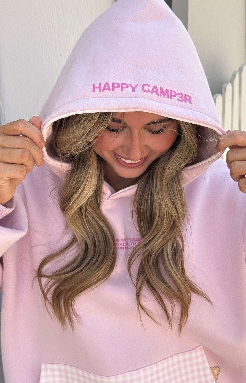 Happy Camp3r Gratitude Edition Lilac Hoodie