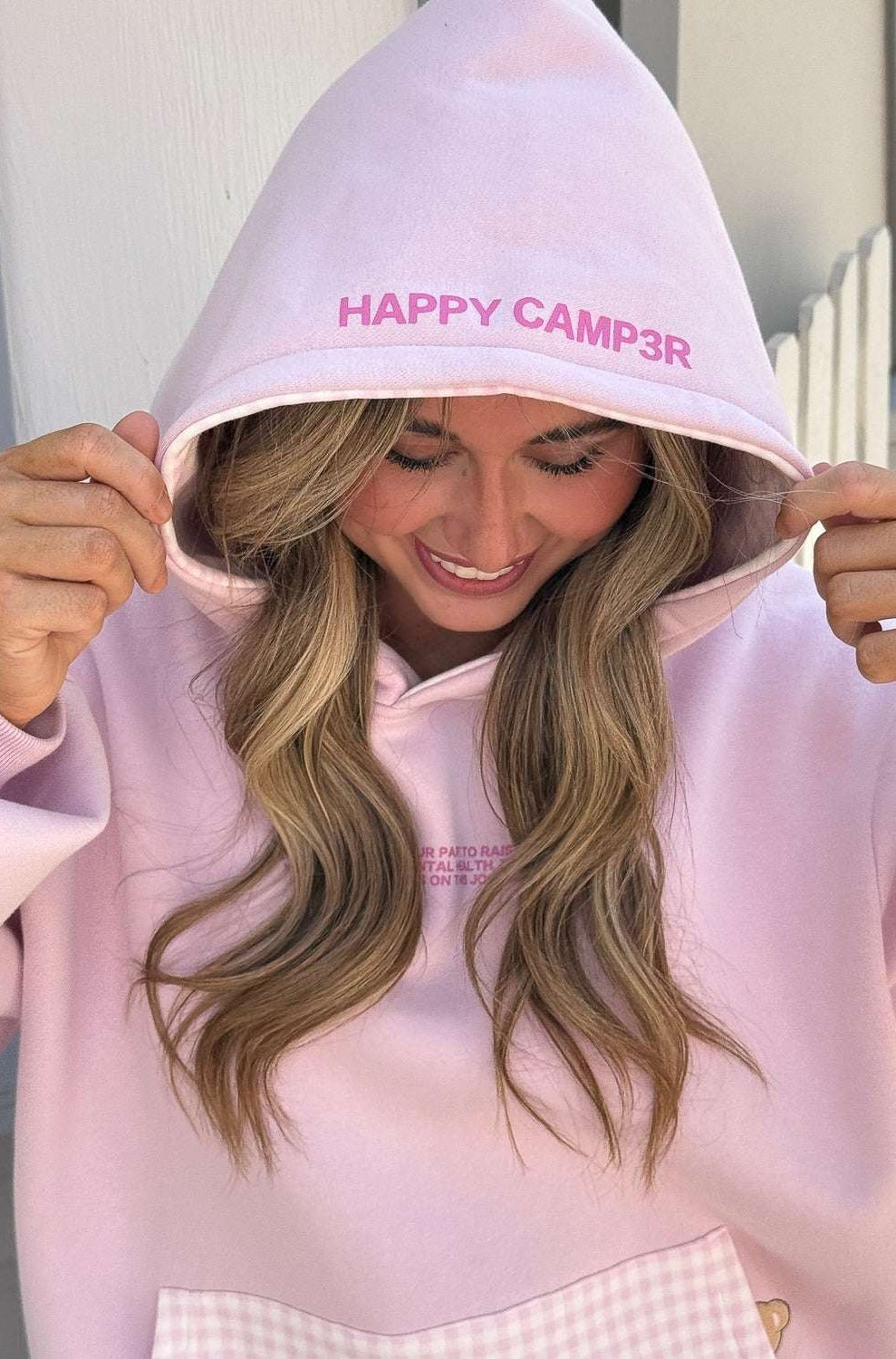 Happy Camp3r Gratitude Edition Lilac Hoodie