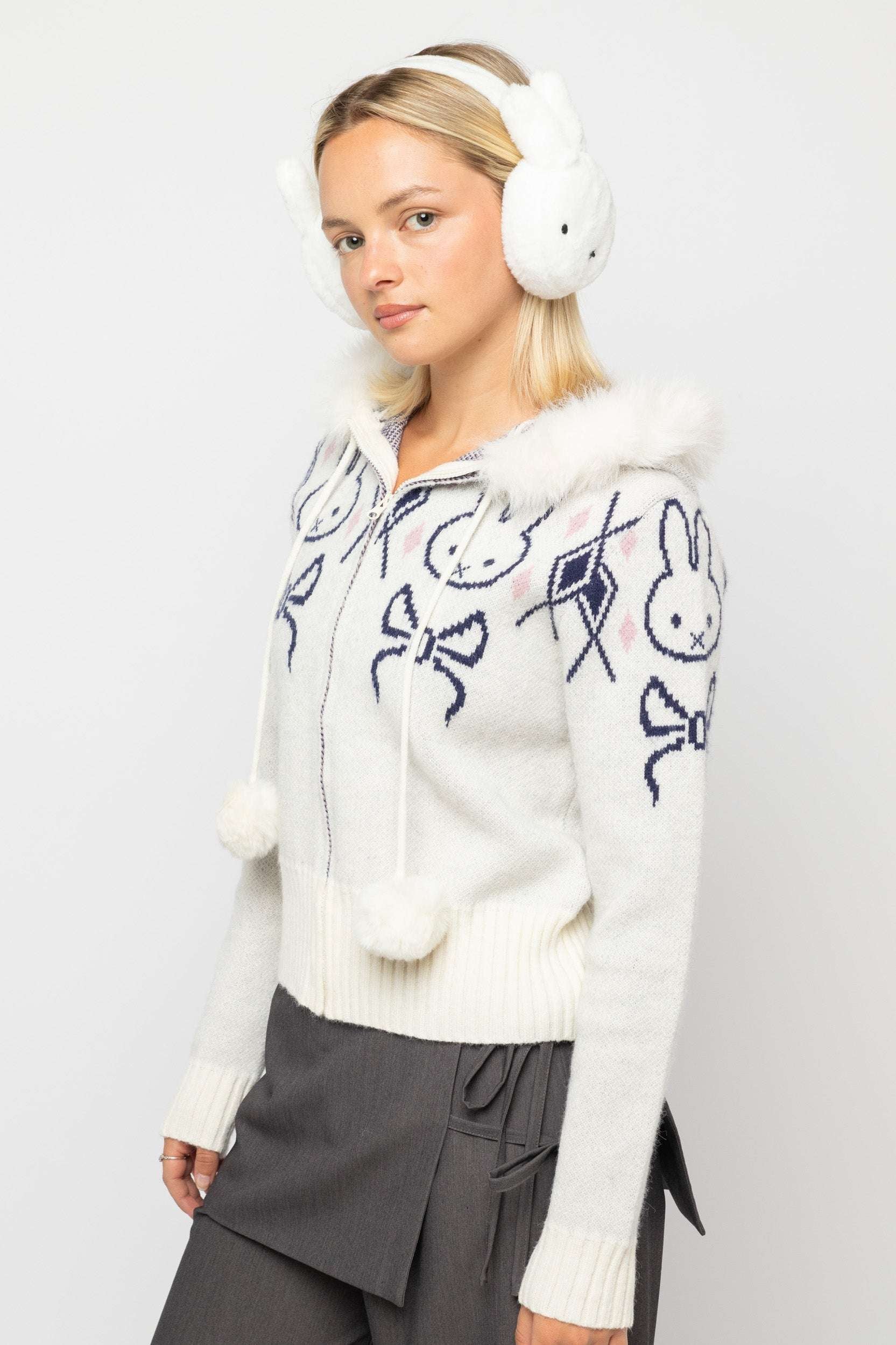 Daisy Street x Miffy Faux Fur Ear Muffs