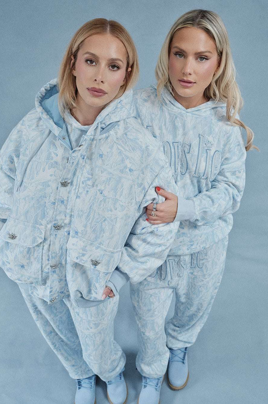 Boys Lie Blue Manhunt Racer Hoodie