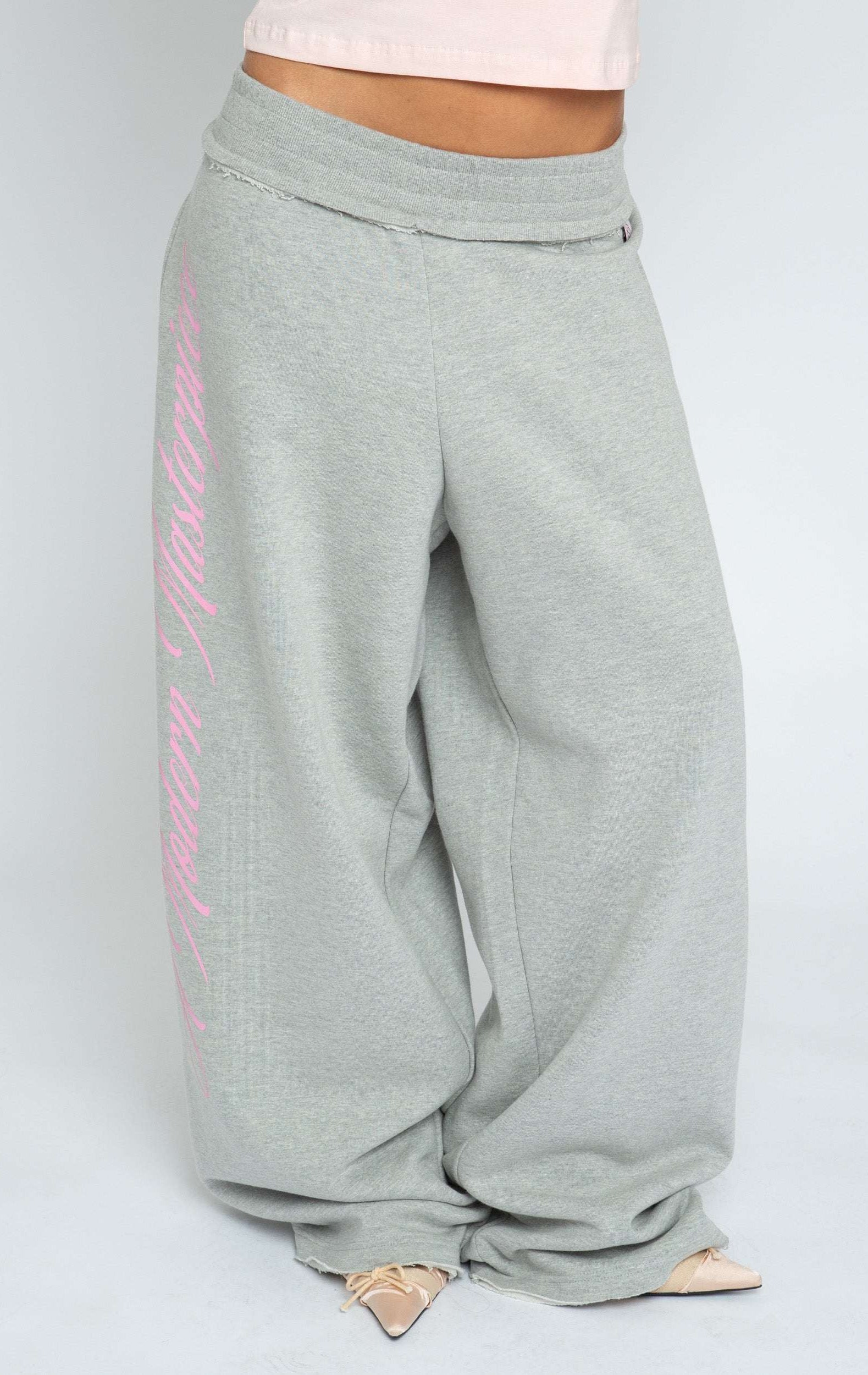 Daisy Street Masterpiece Grey Jogger Pants