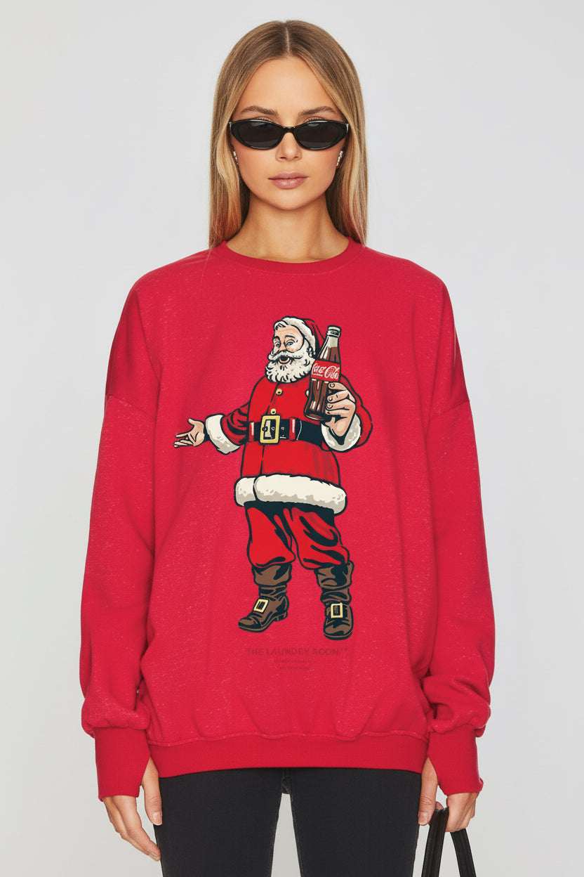 The Laundry Room Coca-Cola Santa's Here Jumper