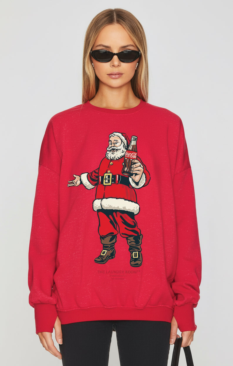The Laundry Room Coca-Cola Santa's Here Jumper