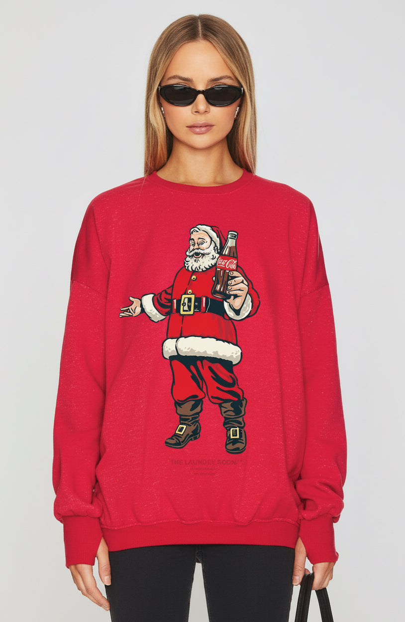 The Laundry Room Coca-Cola Santa's Here Jumper