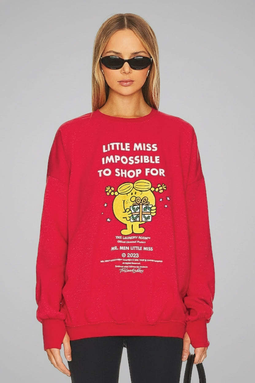 The Laundry Room Little Miss Impossible Christmas Jumper