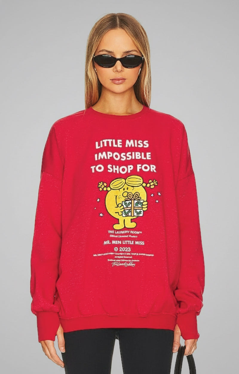 The Laundry Room Little Miss Impossible Christmas Jumper