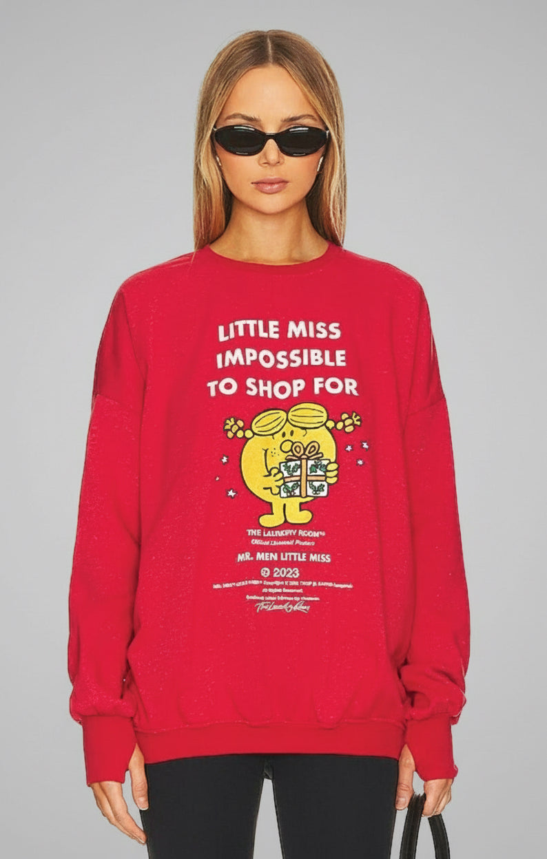 The Laundry Room Little Miss Impossible Christmas Jumper