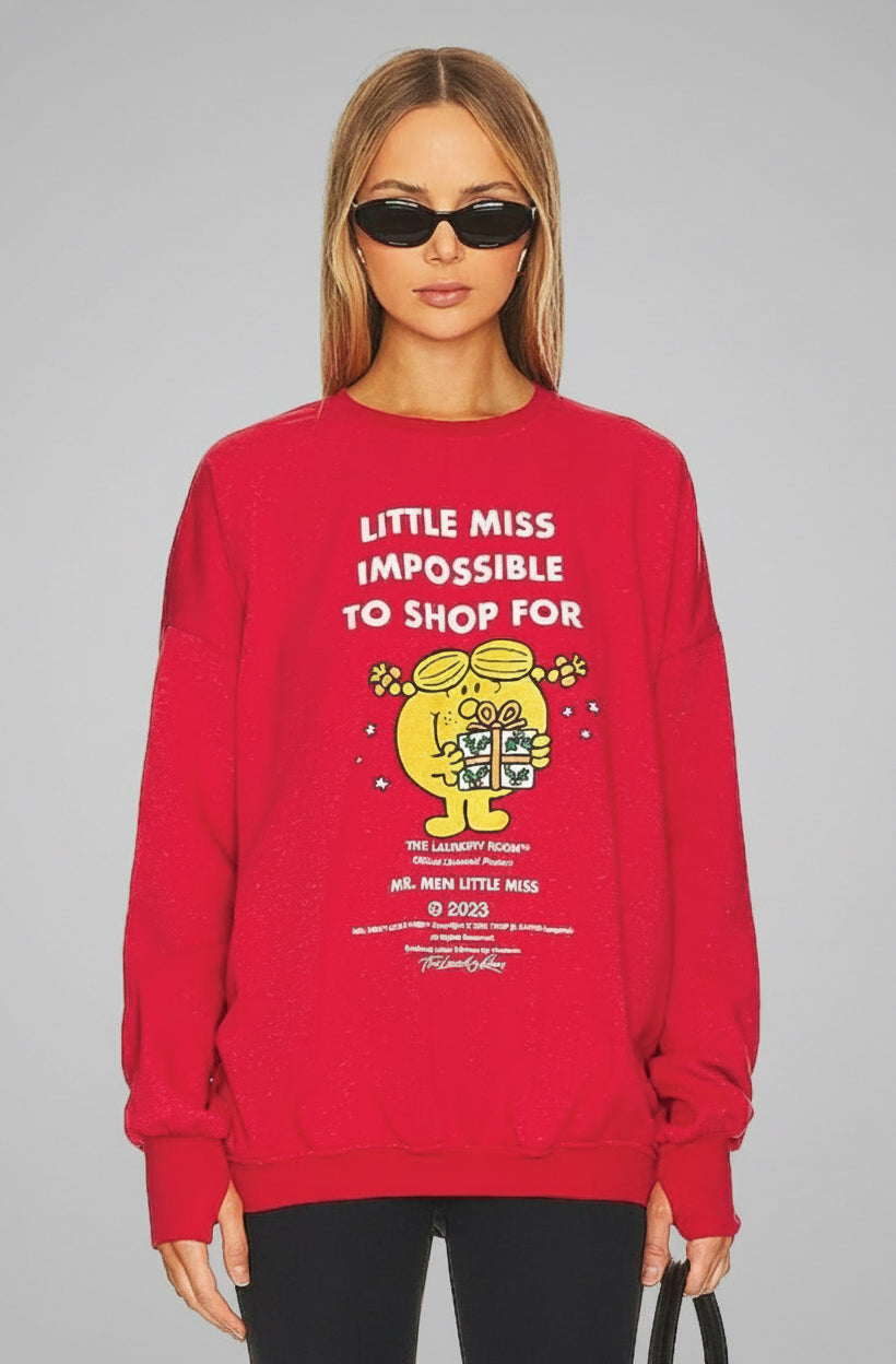 The Laundry Room Little Miss Impossible Christmas Jumper