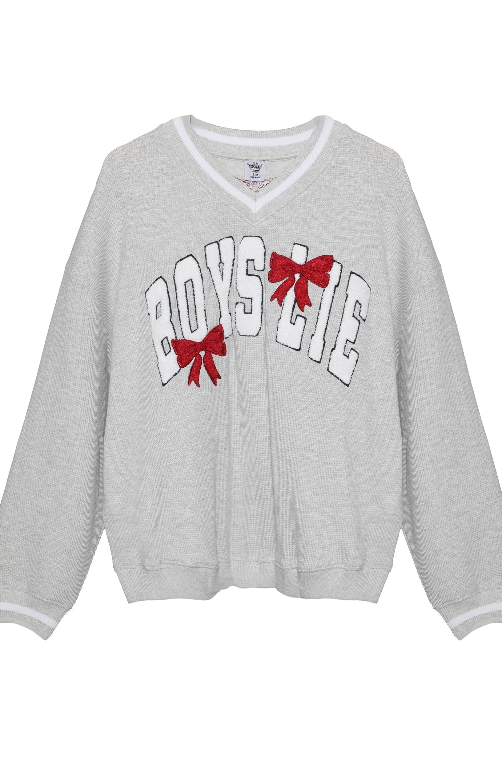 Boys Lie Wrap Me In a Bow Harley Sweater