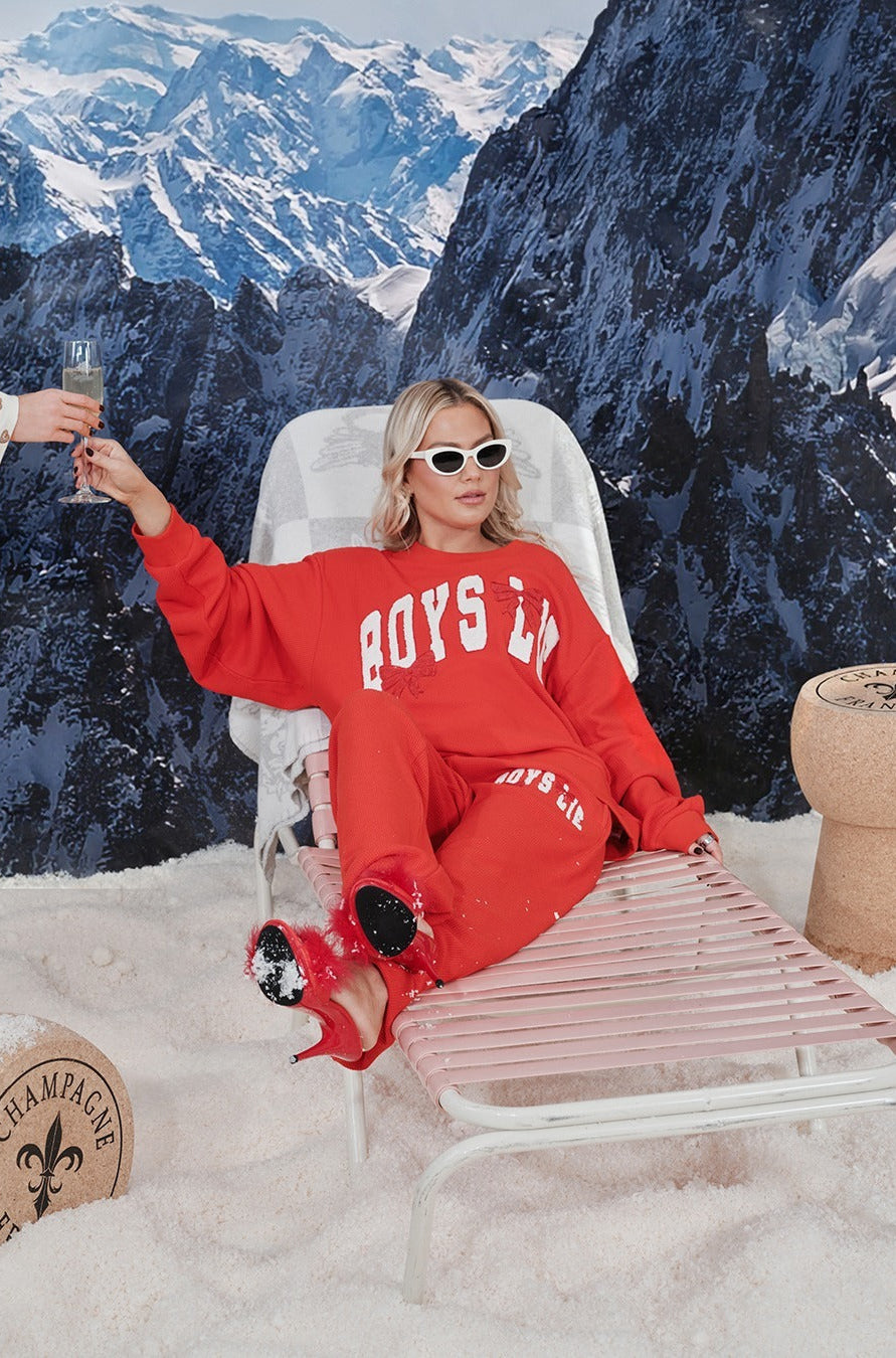 Boys Lie Wrap Me In a Bow Kimmy Jogger Pants