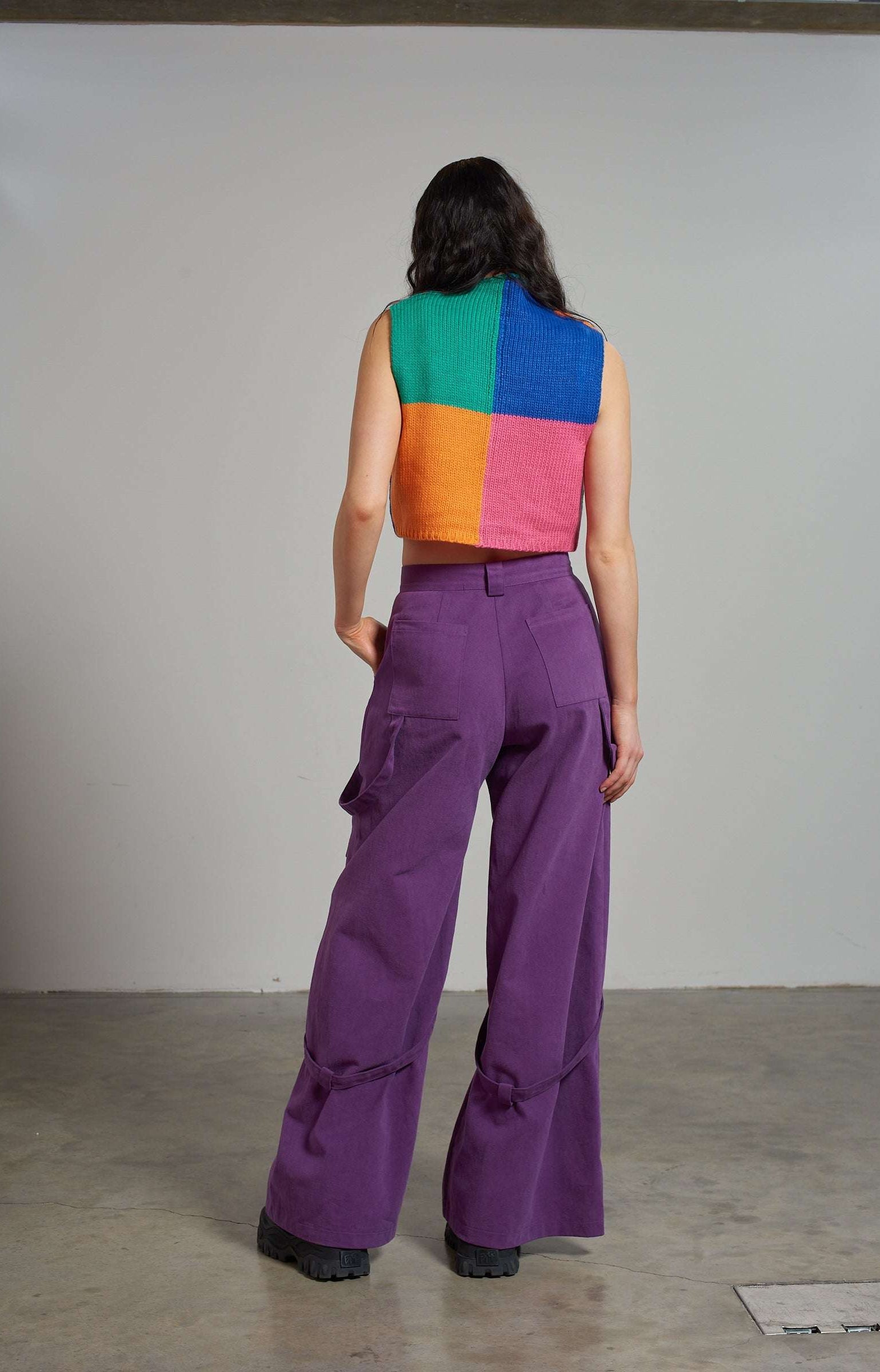 The Ragged Priest Destroy Knit Sleeveless Jumper Jumper by The Ragged Priest as seen on celebrities