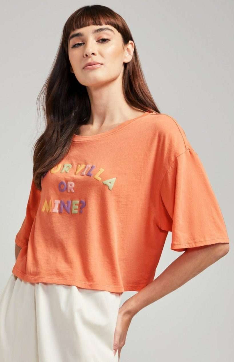 Shop Wildfox Wildfox Who's Villa Alhambra Tee T-Shirt for women – premium loungewear and festival fashion at Spoiled Brat