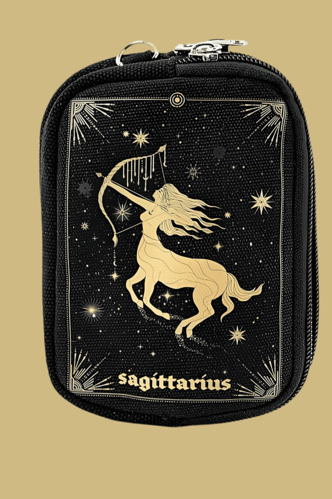 Shop Comeco INC Zodiac Sign Wristlet Purse Purse for women – premium loungewear and festival fashion at Spoiled Brat