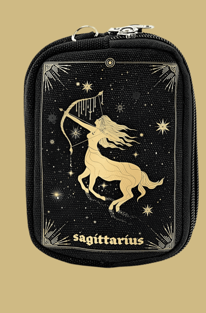 Shop Comeco INC Zodiac Sign Wristlet Purse Purse for women – premium loungewear and festival fashion at Spoiled Brat