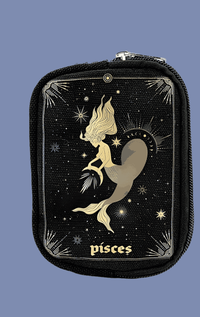 Shop Comeco INC Zodiac Sign Wristlet Purse Purse for women – premium loungewear and festival fashion at Spoiled Brat