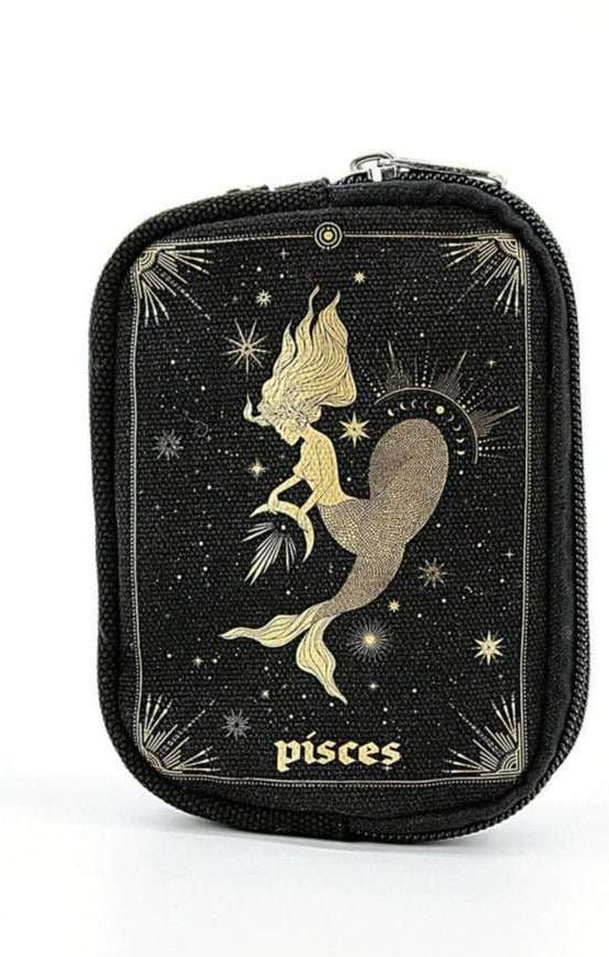 Shop Comeco INC Zodiac Sign Wristlet Purse Purse for women – premium loungewear and festival fashion at Spoiled Brat
