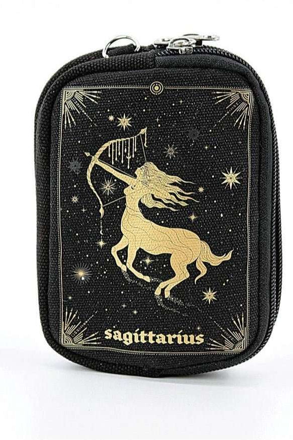 Shop Comeco INC Zodiac Sign Wristlet Purse Purse for women – premium loungewear and festival fashion at Spoiled Brat