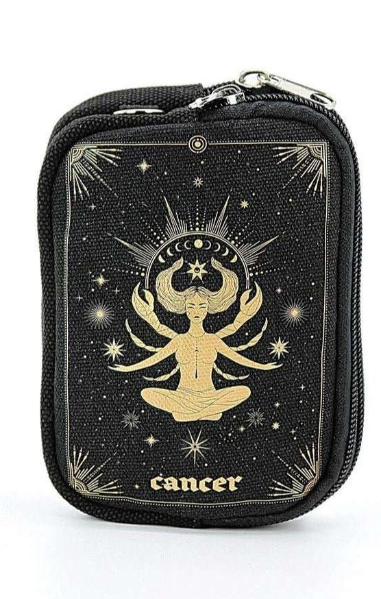 Shop Comeco INC Zodiac Sign Wristlet Purse Purse for women – premium loungewear and festival fashion at Spoiled Brat