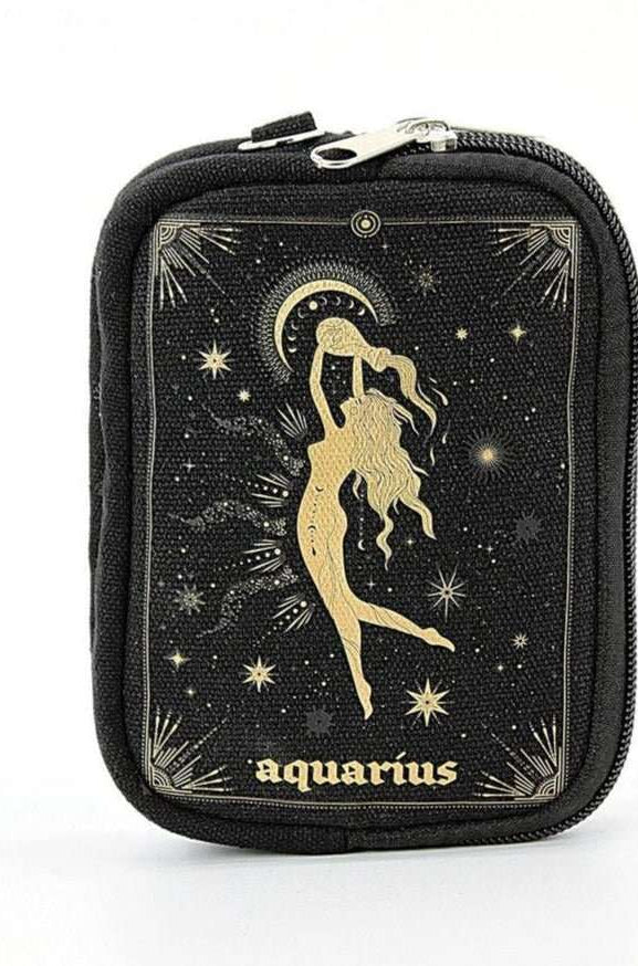 Shop Comeco INC Zodiac Sign Wristlet Purse Purse for women – premium loungewear and festival fashion at Spoiled Brat
