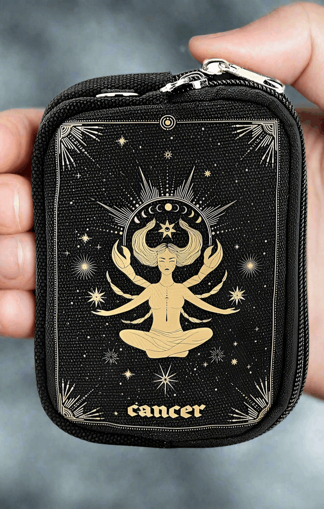 Shop Comeco INC Zodiac Sign Wristlet Purse Purse for women – premium loungewear and festival fashion at Spoiled Brat