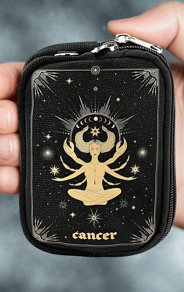 Shop Comeco INC Zodiac Sign Wristlet Purse Purse for women – premium loungewear and festival fashion at Spoiled Brat