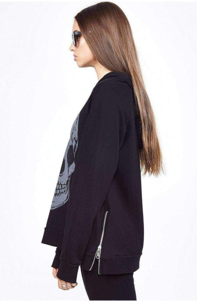 Lauren Moshi Corbin Heart Eye Skull Pullover Pullover by Lauren Moshi as seen on celebrities