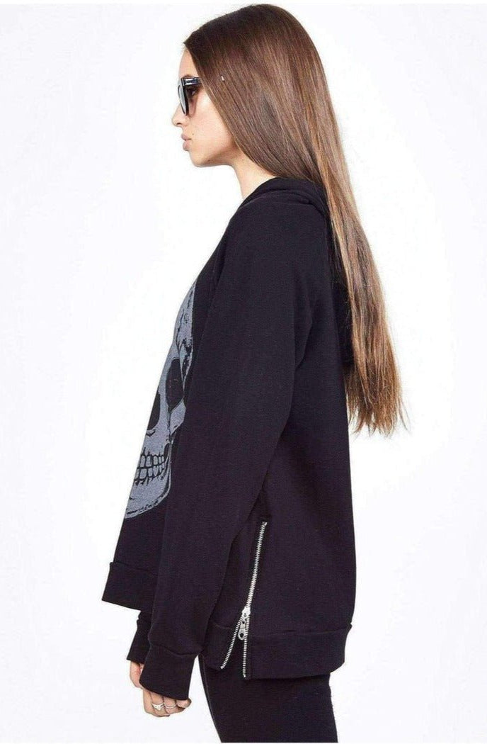 Lauren Moshi Corbin Heart Eye Skull Pullover Pullover by Lauren Moshi as seen on celebrities