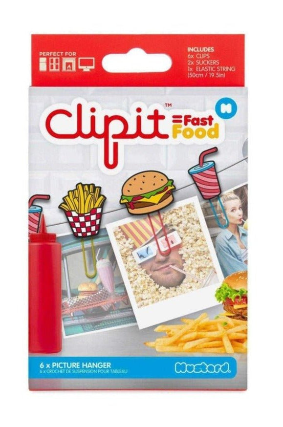 Mustard ClipIt Fast Food Photo Hangers Photo Hangers by Mustard as seen on celebrities