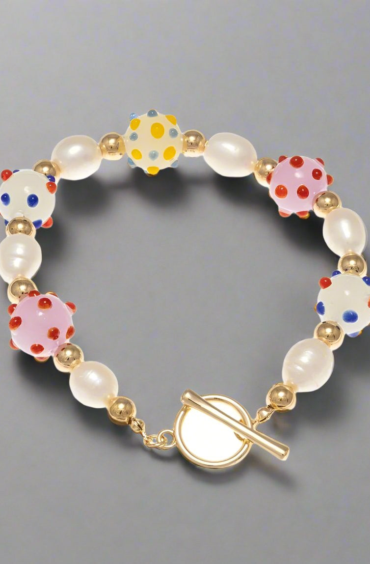 Sofia Richie x 8 Other Reasons Glass Bead Charm Bracelet Bracelet by 8 Other Reasons as seen on celebrities