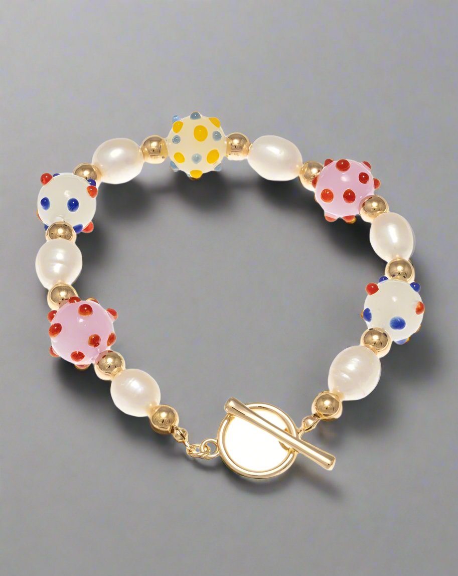 Sofia Richie x 8 Other Reasons Glass Bead Charm Bracelet Bracelet by 8 Other Reasons as seen on celebrities