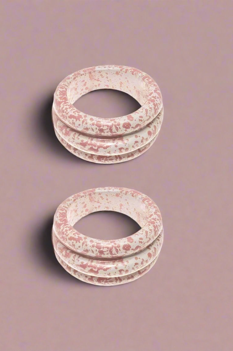 Sofia Richie x 8 Other Reasons Pink Ring Set Ring by 8 Other Reasons as seen on celebrities