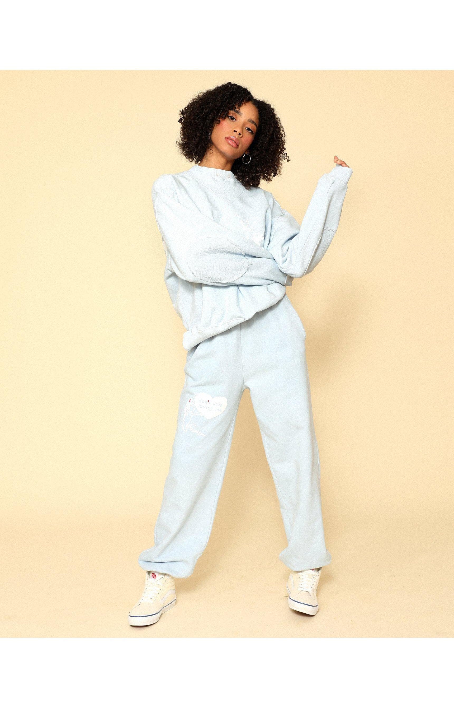 Boys Lie Dont Stop Loving Me Sweatpants Sweatpants by Boys Lie as seen on celebrities