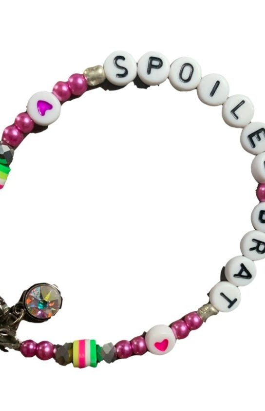 Rad & Refined Spoiled Brat Beaded Bracelet Anklet by Rad and Refined as seen on celebrities