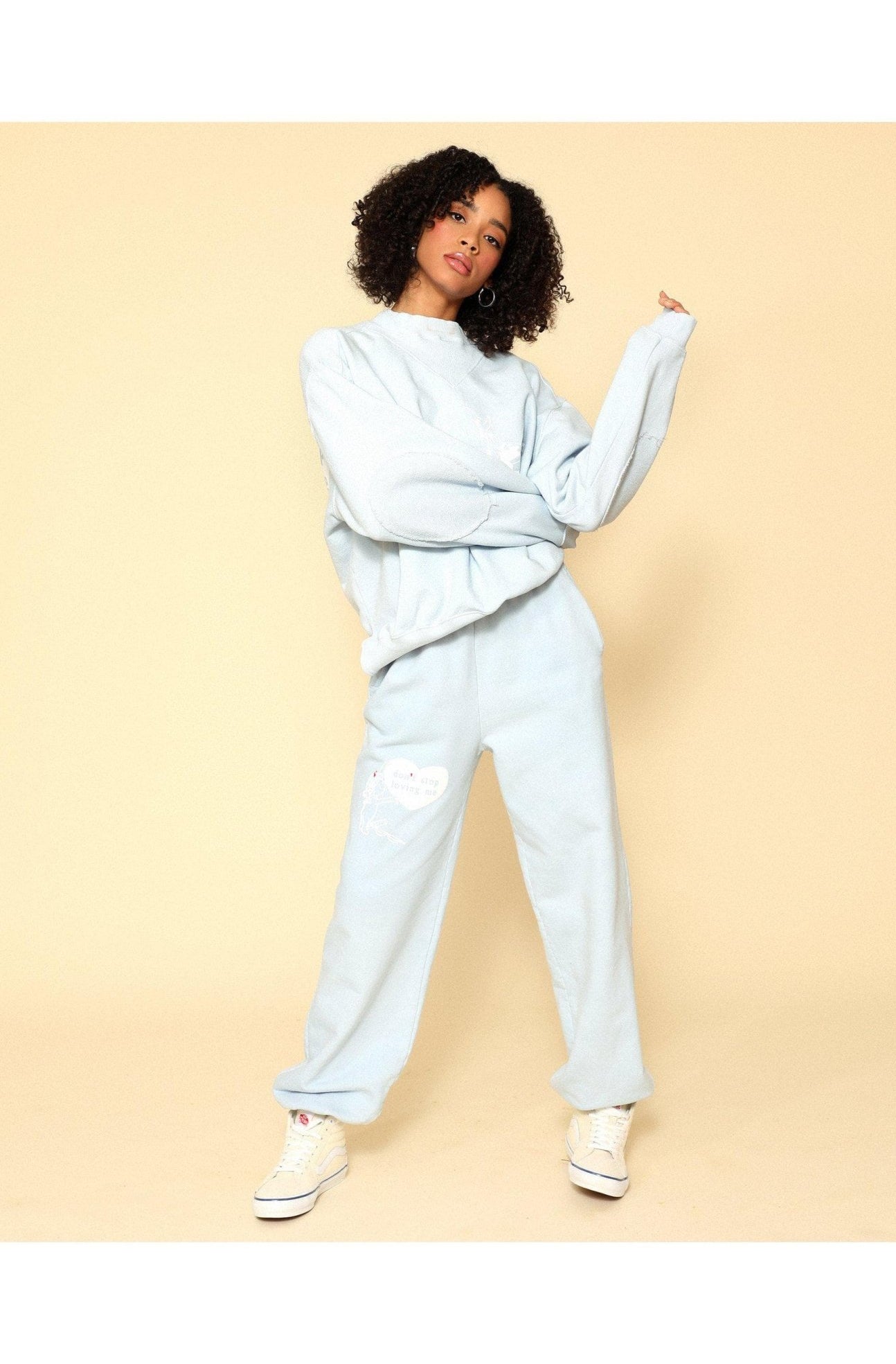 Shop Boys Lie Boys Lie Dont Stop Loving Me Sweatpants Sweatpants for women – premium loungewear and festival fashion at Spoiled Brat