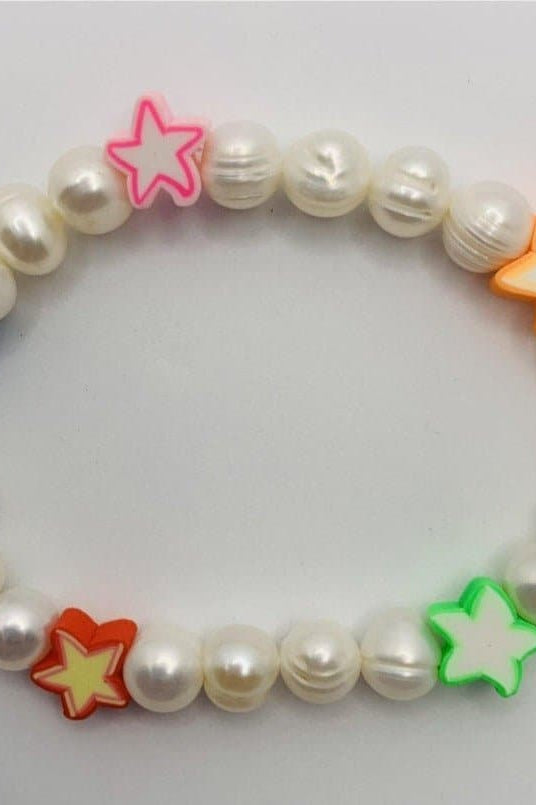 Shop Bracha Bracha All Fun Star Pearl Bracelet Bracelet for women – premium loungewear and festival fashion at Spoiled Brat