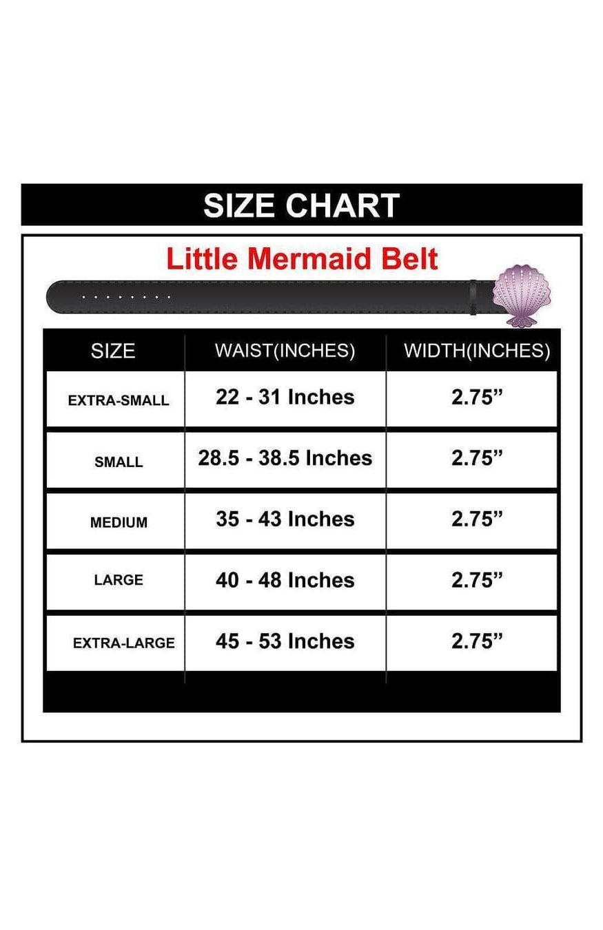 Shop Buckle Down Products Buckle Down Disney The Little Mermaid Ariel Buckle Belt Belt for women – premium loungewear and festival fashion at Spoiled Brat