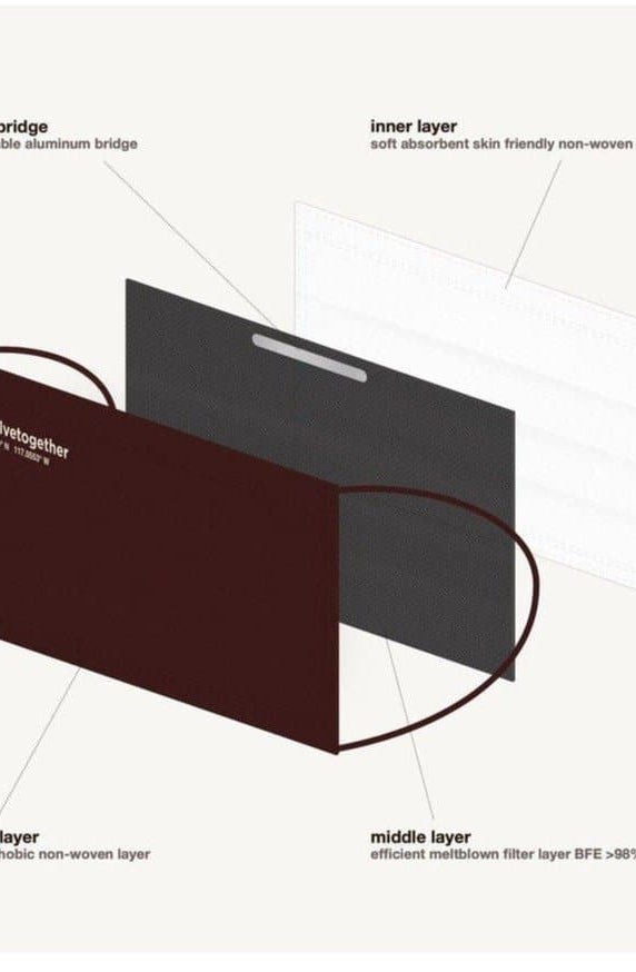 Shop Evolve Together Evolve Together 7 Day Alberta Burgundy Face Masks Face Mask for women – premium loungewear and festival fashion at Spoiled Brat