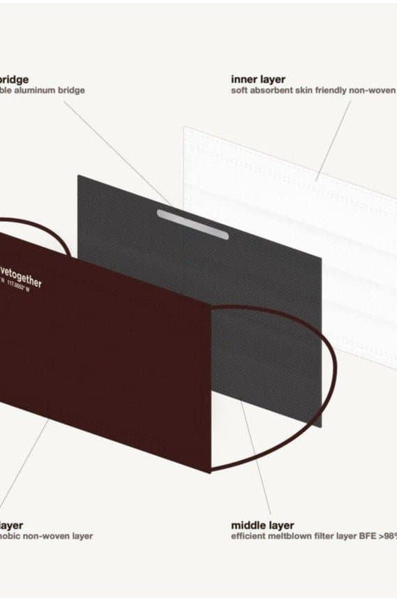 Shop Evolve Together Evolve Together 7 Day Alberta Burgundy Face Masks Face Mask for women – premium loungewear and festival fashion at Spoiled Brat