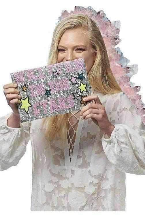 Shop From St Xavier From St. Xavier Star Clutch Bag Clutch Bag for women – premium loungewear and festival fashion at Spoiled Brat