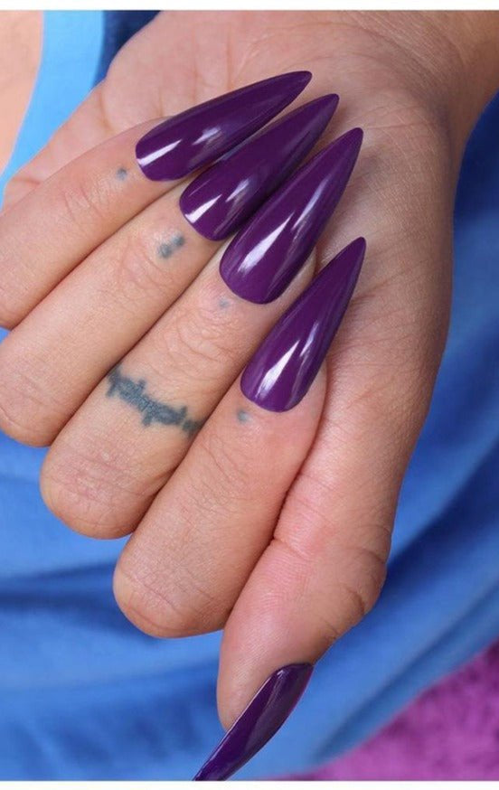 Shop I Scream Nails I Scream Nails You Got This Purple Nail Polish Nail Polish for women – premium loungewear and festival fashion at Spoiled Brat