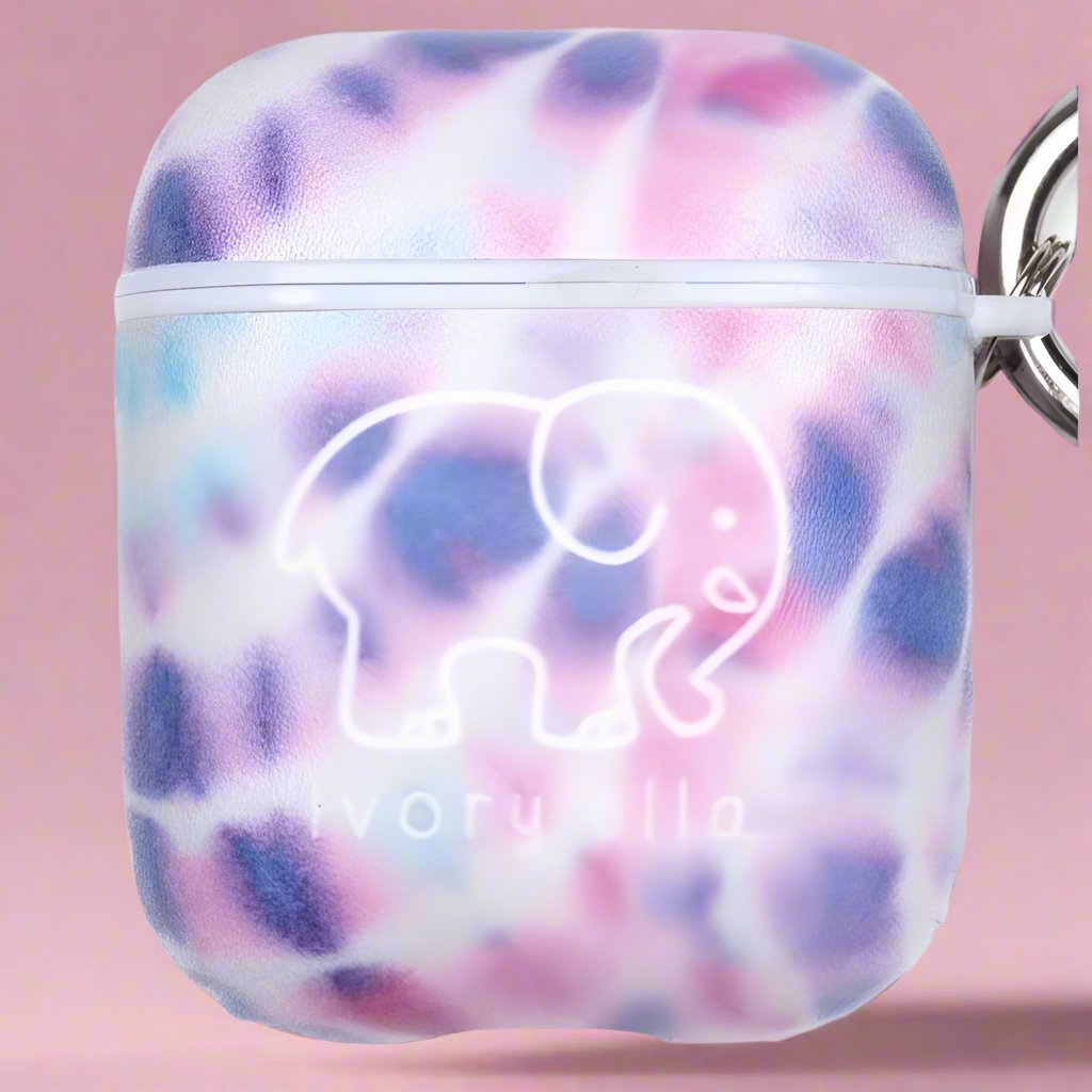Shop Ivory Ella Ivory Ella Pastel Ripple Airpod Case Tech Accessories for women – premium loungewear and festival fashion at Spoiled Brat