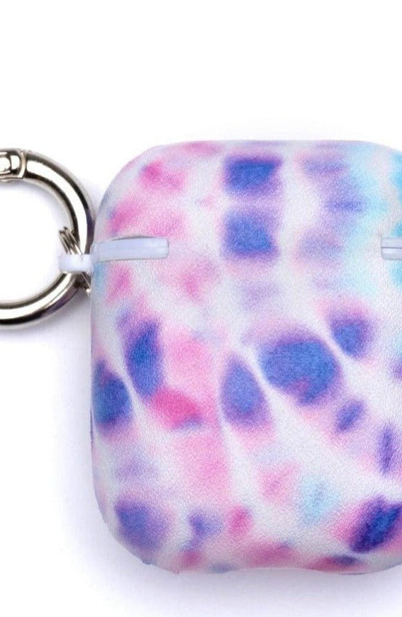 Shop Ivory Ella Ivory Ella Pastel Ripple Airpod Case Tech Accessories for women – premium loungewear and festival fashion at Spoiled Brat