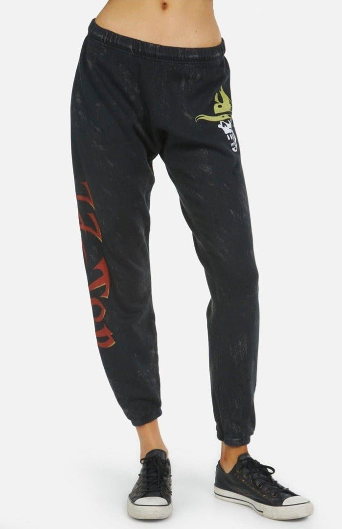 Shop Lauren Moshi Lauren Moshi Alana ZZ Top Sweatpants Sweatpants for women – premium loungewear and festival fashion at Spoiled Brat