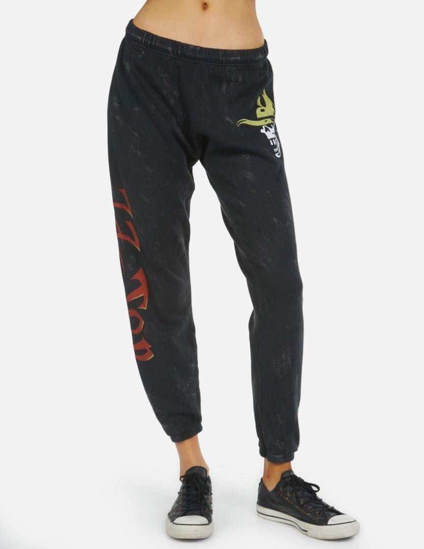 Shop Lauren Moshi Lauren Moshi Alana ZZ Top Sweatpants Sweatpants for women – premium loungewear and festival fashion at Spoiled Brat