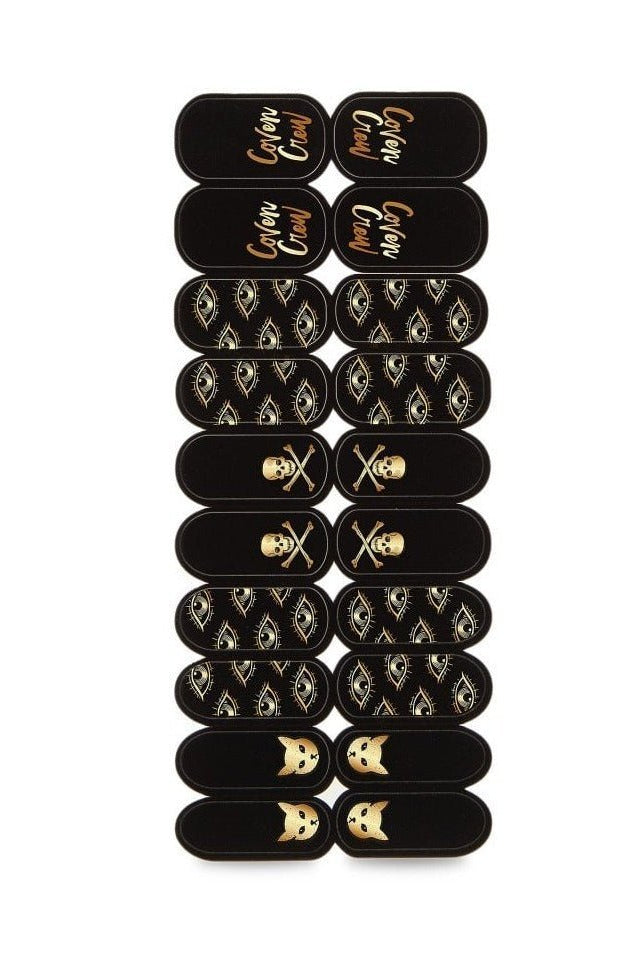 Shop Mad Beauty Mad Beauty x Disney Hocus Pocus Heat 2 X Nail Stickers Nail Polish for women – premium loungewear and festival fashion at Spoiled Brat