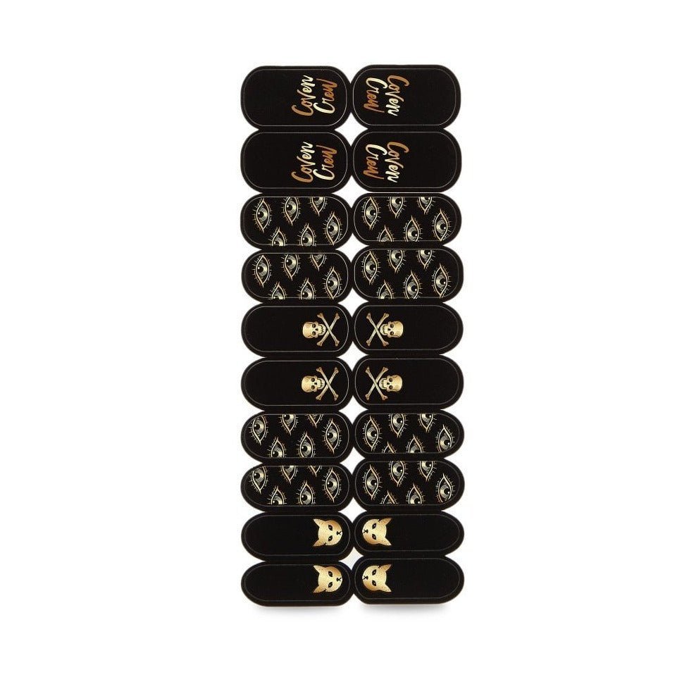 Shop Mad Beauty Mad Beauty x Disney Hocus Pocus Heat 2 X Nail Stickers Nail Polish for women – premium loungewear and festival fashion at Spoiled Brat