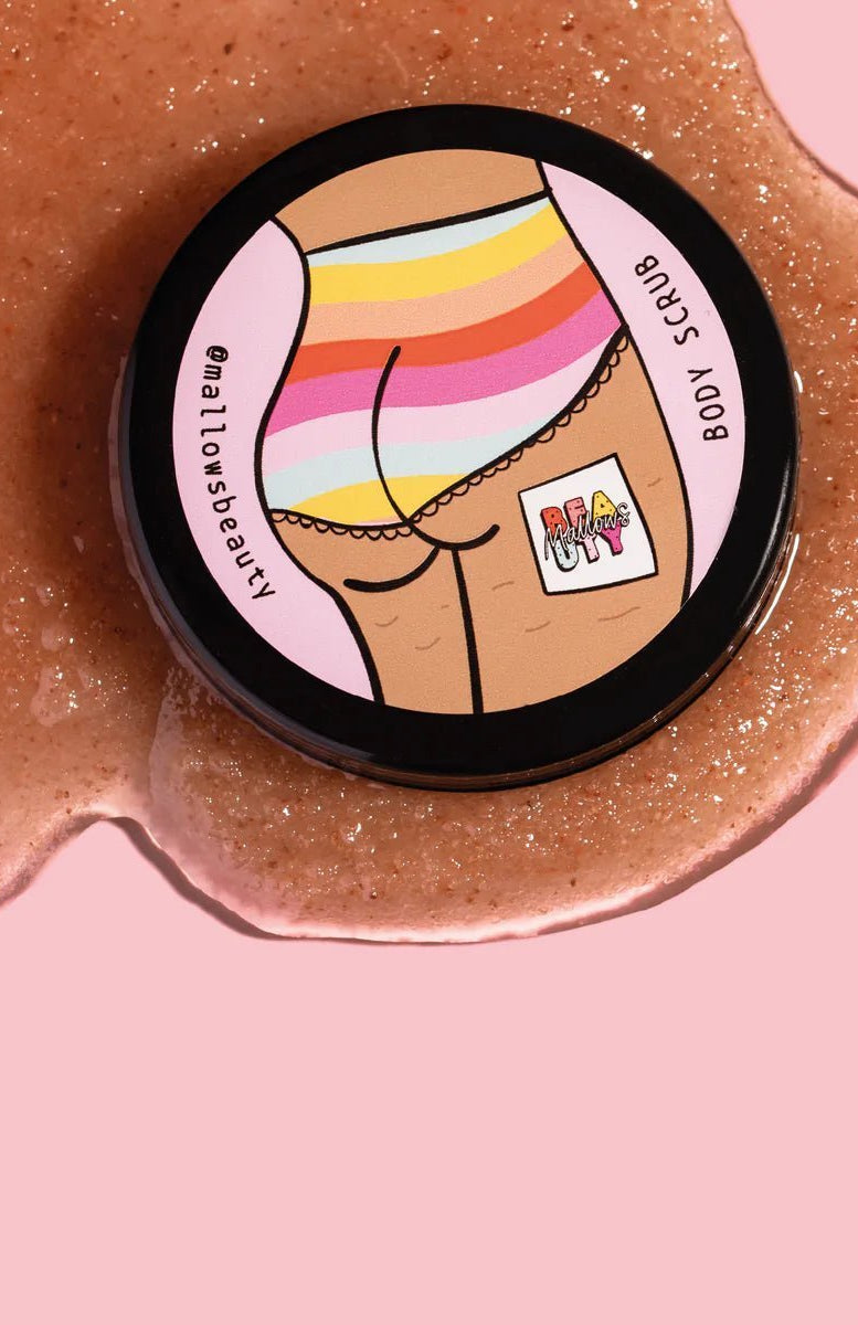 Shop Mallows Beauty Mallows Beauty Watermelon Pink Himalayan Body Scrub Beauty Kit for women – premium loungewear and festival fashion at Spoiled Brat