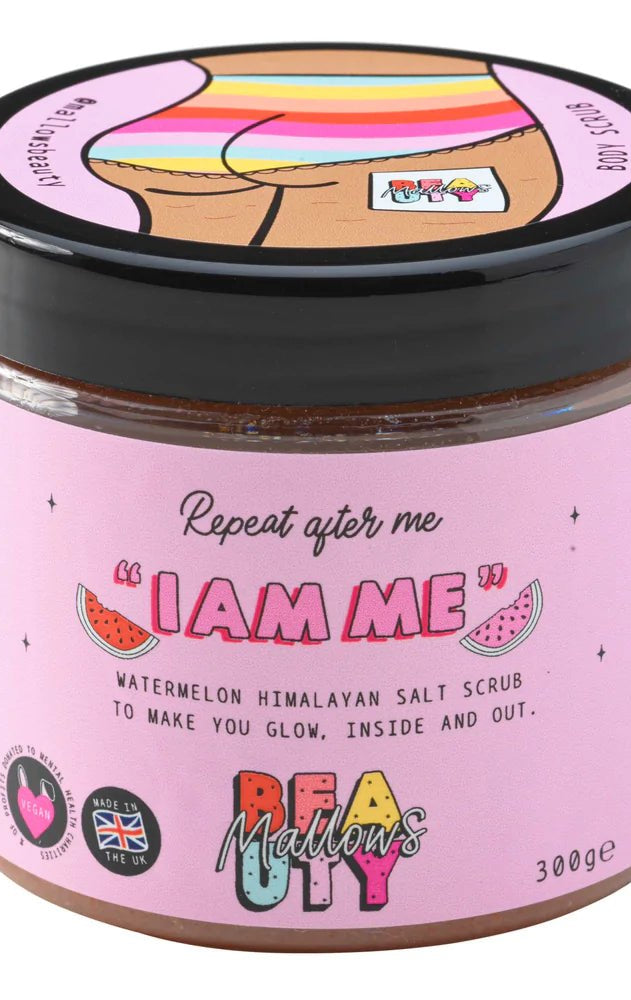 Shop Mallows Beauty Mallows Beauty Watermelon Pink Himalayan Body Scrub Beauty Kit for women – premium loungewear and festival fashion at Spoiled Brat