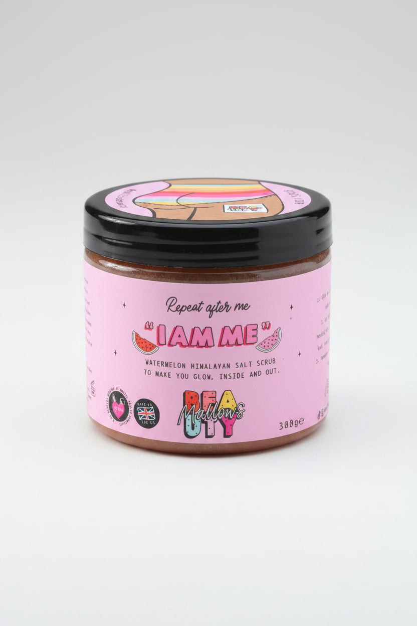 Shop Mallows Beauty Mallows Beauty Watermelon Pink Himalayan Body Scrub Beauty Kit for women – premium loungewear and festival fashion at Spoiled Brat