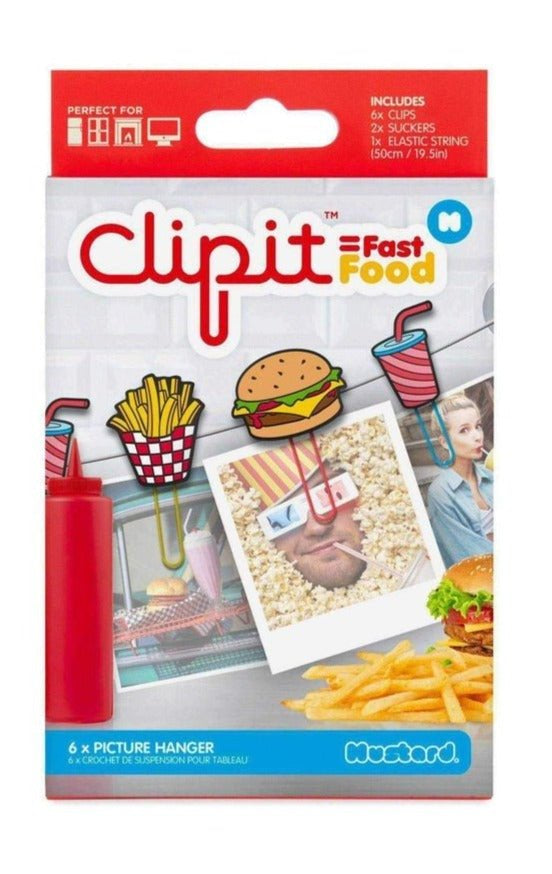 Shop Mustard Mustard ClipIt Fast Food Photo Hangers Photo Hangers for women – premium loungewear and festival fashion at Spoiled Brat